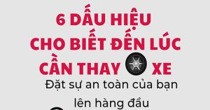 Dấu hiệu nhận biết bạn cần thay lốp xe