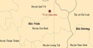 Động đất 3 độ gần Hà Nội, nhiều đồ đạc trong nhà rung lắc