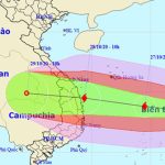 Bão Molave vào biển Đông, dự kiến sơ tán hơn 1,2 triệu dân