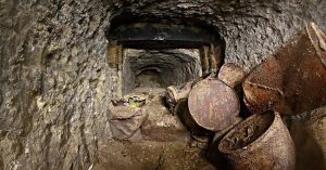 Hệ thống đường hầm bí ẩn từ Thế chiến I dưới nền siêu thị Anh