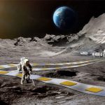 Hệ thống đường ray dùng “robot bay” chở hàng trên Mặt trăng