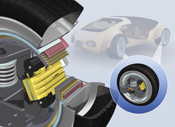 eCorner – vĩnh biệt động cơ đốt trong