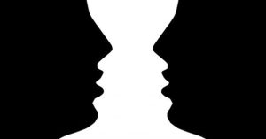 Ảo ảnh thị giác “đau não” nhất: Bức hình này nền trắng, hay nền đen?