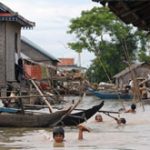 Hơn 100 người chết do lũ lụt, mưa lớn ở Campuchia