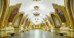 13 ga tàu lộng lẫy như cung điện ở Nga