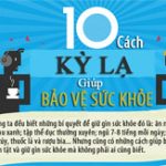 10 cách ít biết giữ cơ thể khỏe mạnh