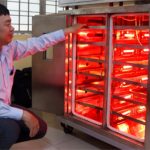 Sinh viên chế tạo hệ thống sấy hồng ngoại thông minh