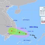 Áp thấp nhiệt đới đang mạnh lên thành bão, hướng thẳng vào khu vực Khánh Hòa-Ninh Thuận