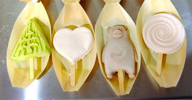 Kem để nhiều giờ không chảy ở Nhật