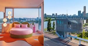 Khám phá khách sạn đầu tiên trên thế giới nằm trên cầu