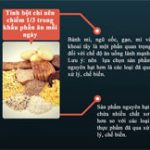 Cách tính khẩu phần ăn hợp lý, tốt nhất cho sức khỏe