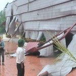 Cuồng phong tàn phá khu vực thủy điện Lai Châu