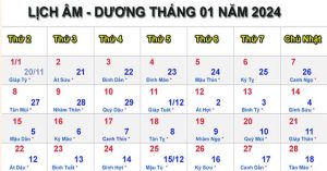 Lịch âm và lịch dương khác nhau như thế nào?