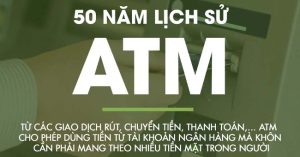 Những cột mốc quan trọng trong 50 lịch sử máy rút tiền: từ ATM tới VTM
