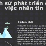 Lịch sử phát triển của việc nhắn tin