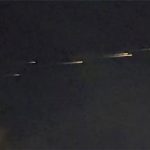 Mảnh vỡ từ trạm ISS thắp sáng bầu trời California