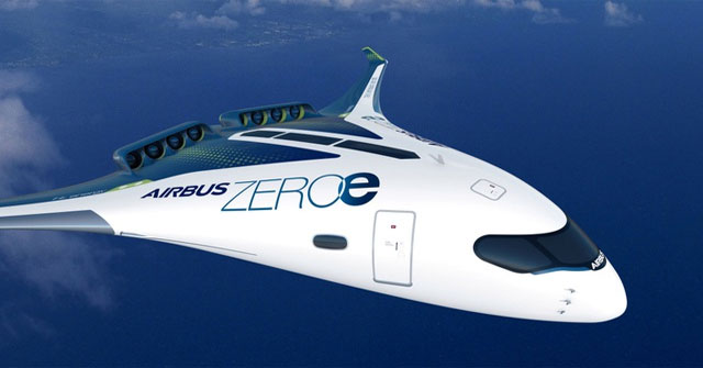 Hãng Airbus tiết lộ kế hoạch sản xuất máy bay phát thải bằng 0