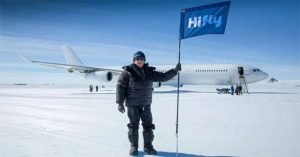 Mãn nhãn với màn hạ cánh xuống Nam cực đầu tiên của máy bay Airbus
