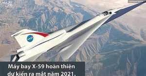 Máy bay siêu thanh không gây ồn sử dụng động cơ tiêm kích