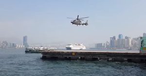 Ảo giác trực thăng bay với cánh quạt đứng yên