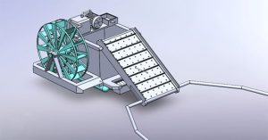 Sinh viên Việt Nam chế tạo máy vớt rác tự động