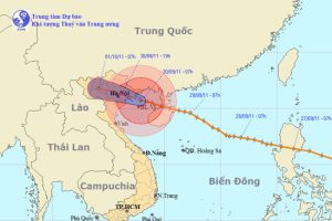 Trưa nay, bão Nesat đổ bộ Quảng Ninh – Nam Định