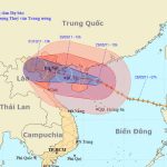 Đêm nay bão Nesat ảnh hưởng đến miền Bắc