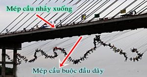 Góc xiên giúp 245 người Brazil thoát chết khi nhảy cầu cùng lúc