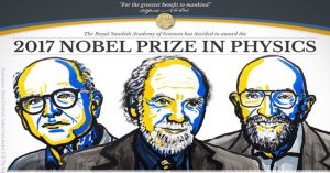 Công trình khám phá sóng hấp dẫn đạt giải Nobel Vật lý 2017