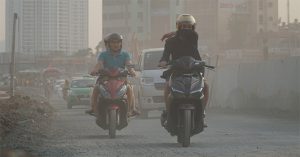 Không khí Hà Nội ô nhiễm đứng thứ 3 trên thế giới trong sáng nay