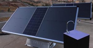 Tấm pin Mặt Trời có khả năng lọc nước thẳng từ không khí