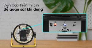 Có nên vừa sạc vừa dùng quạt tích điện không?