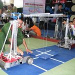 Các đội Robocon miền Trung thử sân
