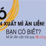 Khó như sản xuất mì ăn liền