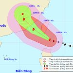 Siêu bão Meranti di chuyển nhanh vào biển Đông