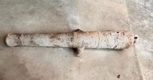 Phát hiện súng thần công thời nhà Nguyễn ở Hải Phòng