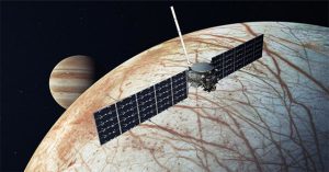Tàu NASA có thể đâm xuống mặt trăng lớn nhất Hệ Mặt trời