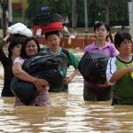 Lụt kéo dài ở Thái Lan, 107 người chết