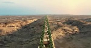 Bất cập trong thiết kế thành phố thẳng của Arab Saudi