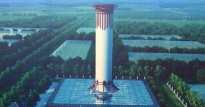 Trung Quốc xây tháp lọc không khí lớn nhất thế giới