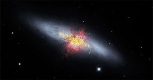 Phát hiện đợt bùng phát tia gamma của sao từ Messier 82