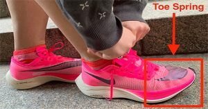 Nghiên cứu: giày toe spring hỗ trợ vận động làm tăng khả năng mắc chấn thương