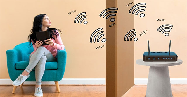Tín hiệu WiFi đi xuyên tường bằng cách nào?