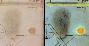 Hình người khỏa thân ẩn trong sổ tay của Leonardo da Vinci