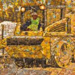 Họa sĩ Nam Phi vẽ tranh từ rác thải nhựa, kết quả là những tác phẩm kinh ngạc đến mức khó tin