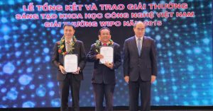 Dây chuyền đóng hộp tự động giành giải khoa học công nghệ Việt Nam