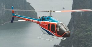 Trực thăng Bell-505 bay ngắm cảnh Vịnh Hạ Long có gì đặc biệt?
