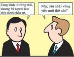 Được lên chức rồi à