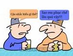 Bị vợ đánh vì lỡ mồm