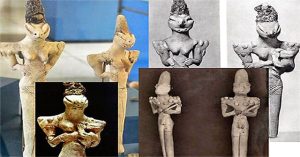 Bí ẩn ngàn năm tượng người thằn lằn với gương mặt “dị dạng”